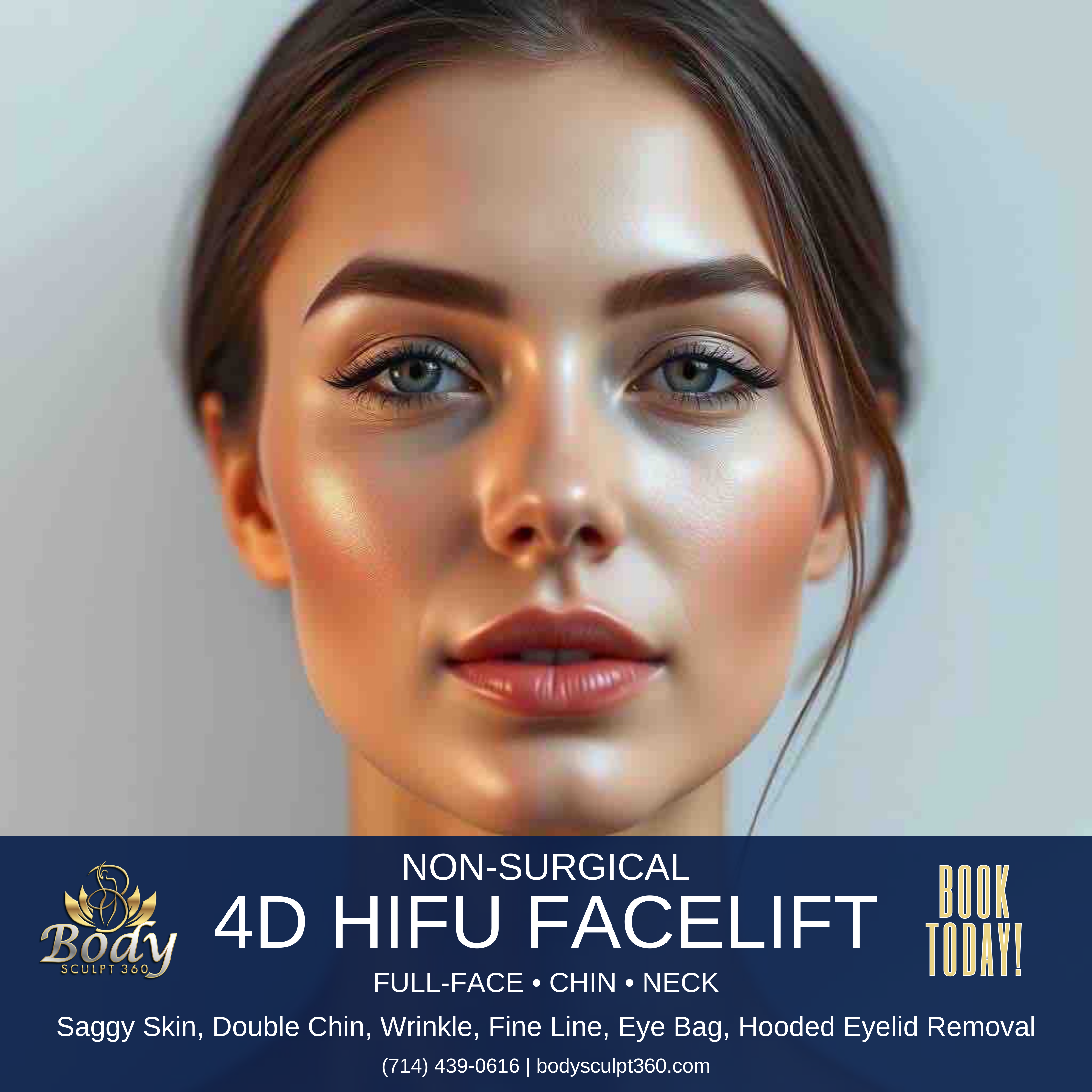 4D HIFU Full Facelift Introductory Offer | Non-Surgical Facelift Body Sculpt 360° at The District