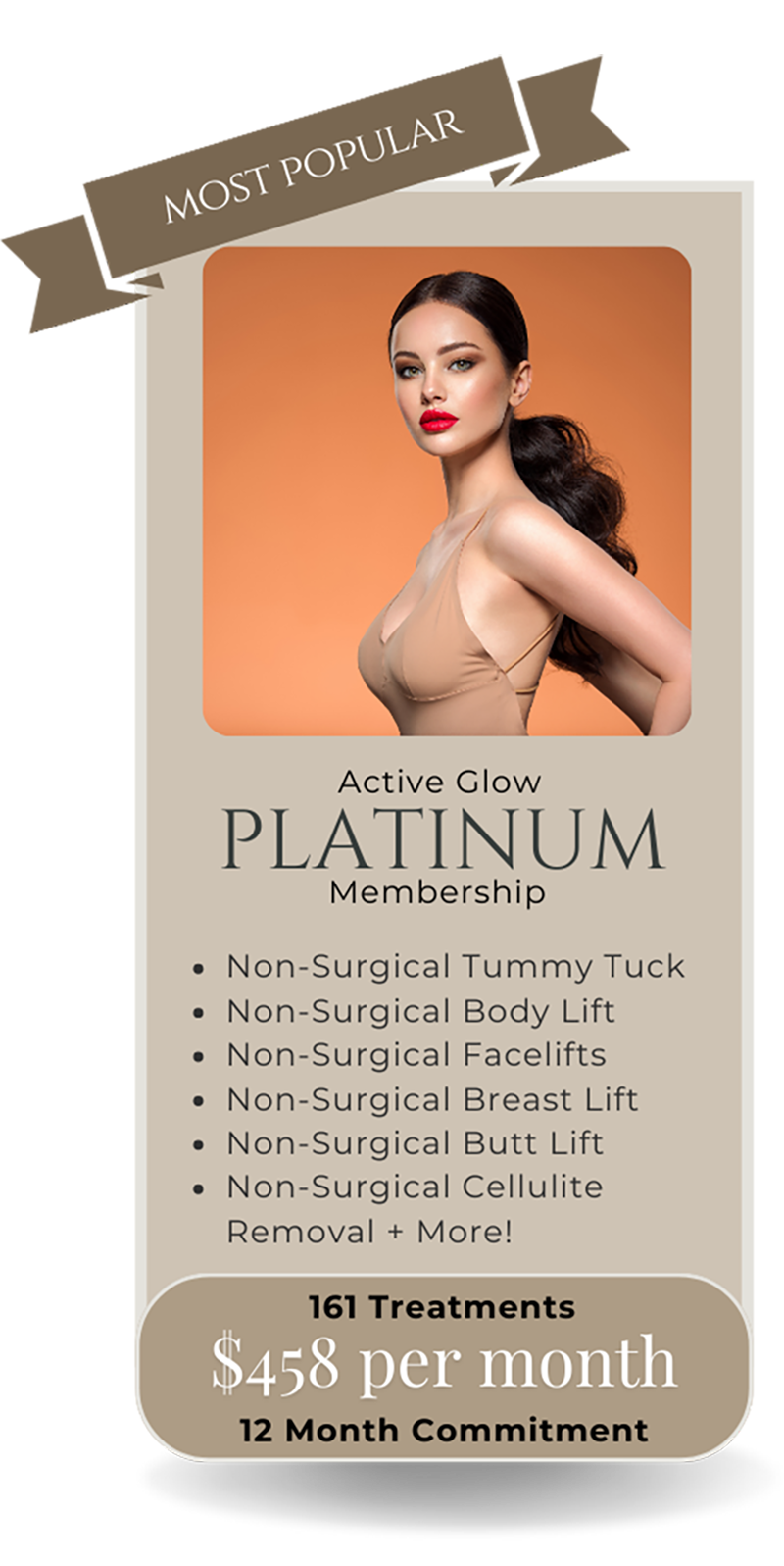 Active Glow Platinum Membership Body Sculpt 360° at The District