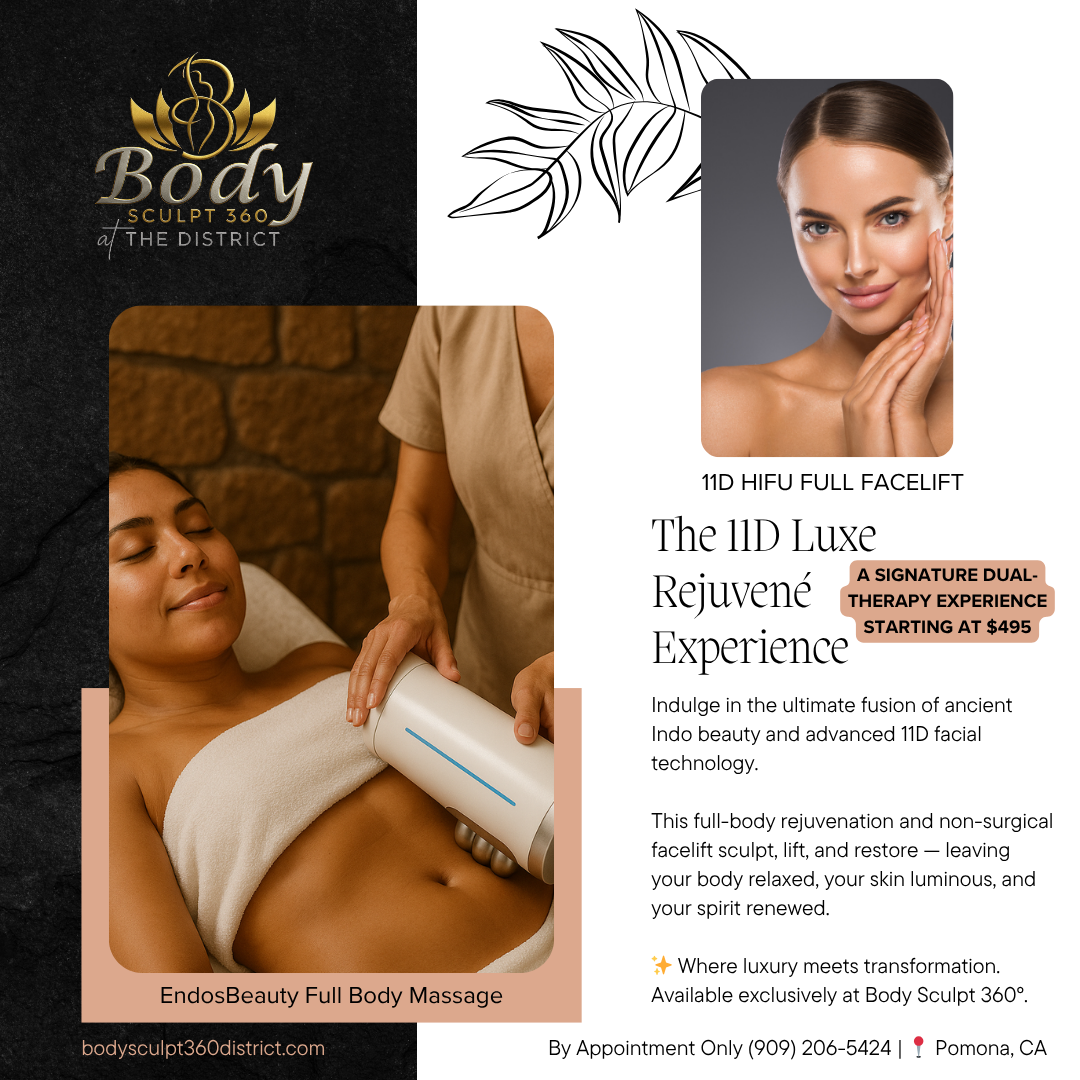The 11D Luxe Rejuvené Experience | A Signature Dual-Therapy Experience Body Sculpt 360° at The District